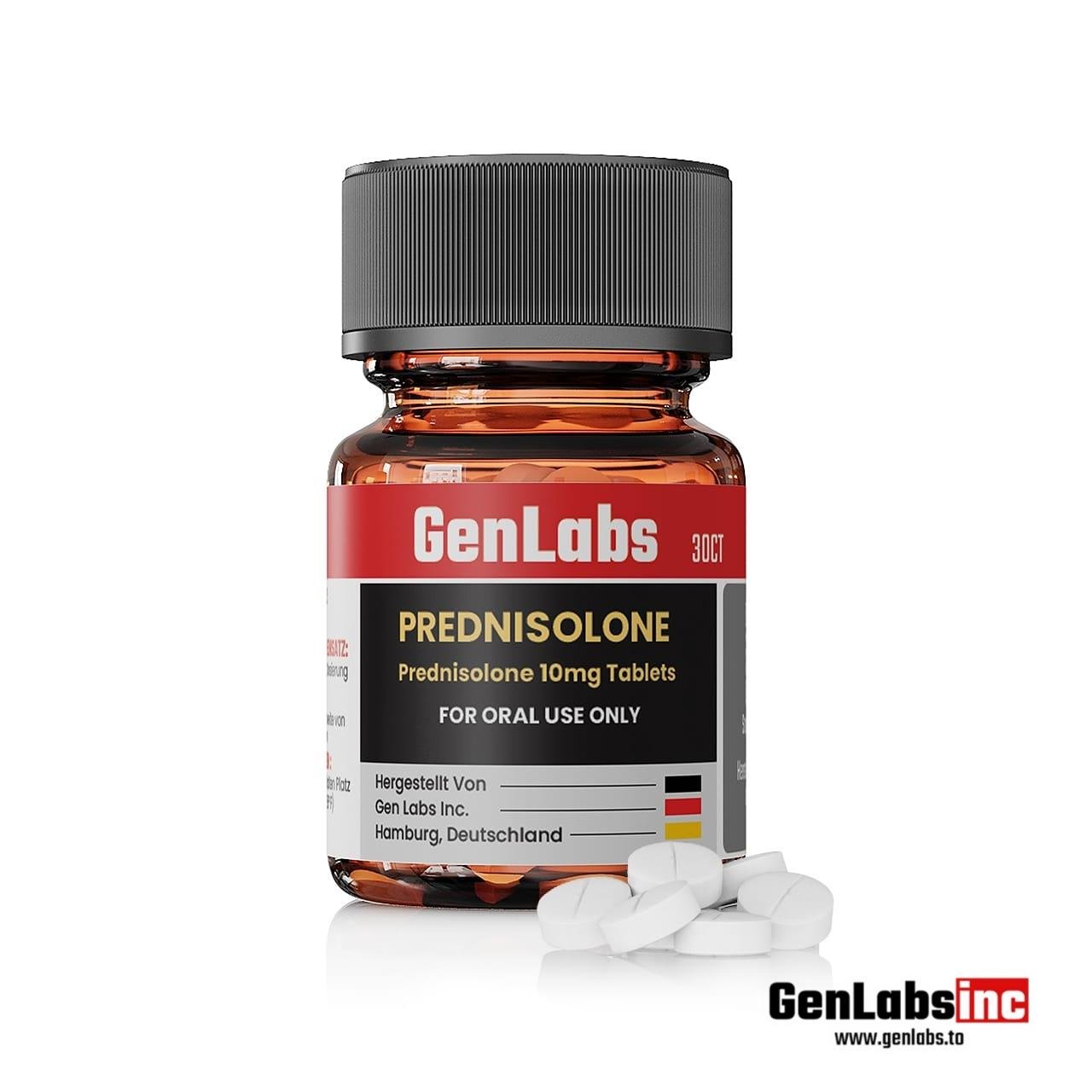Predniheal Prednisolone 10mg Genlabs – 30 Tablets
