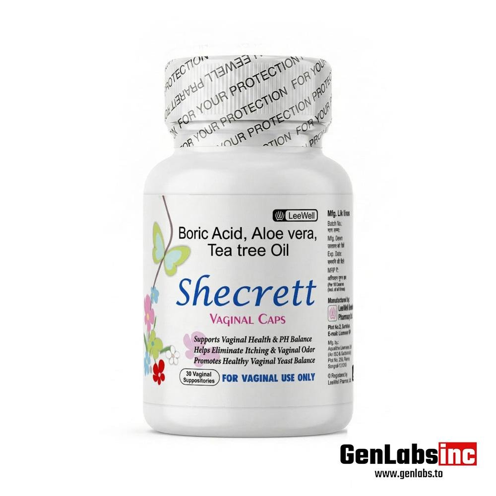 Shecrett Vaginal Capsules Lexwell Pharmaceuticals – 30 Capsules