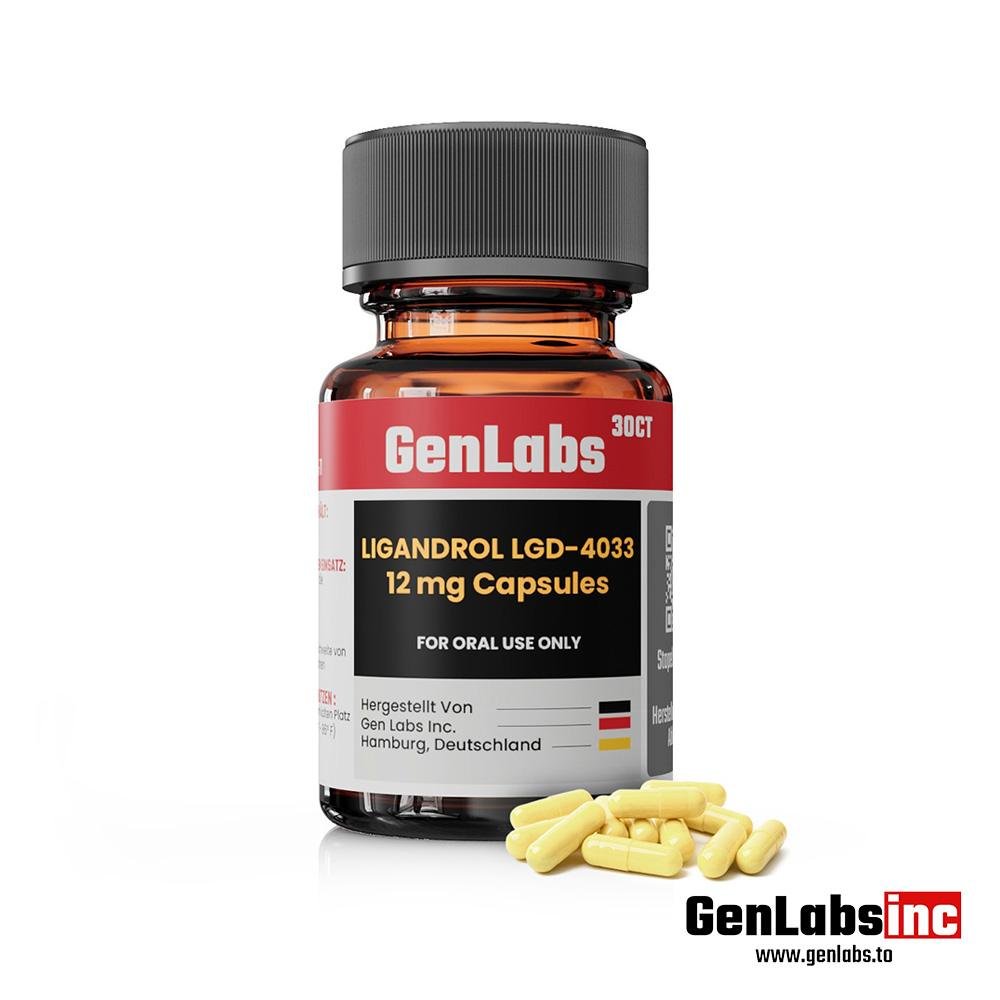 Ligandrol Lgd – 4033 12 mg / Per Capsule – 30 Capsules – Genlabs