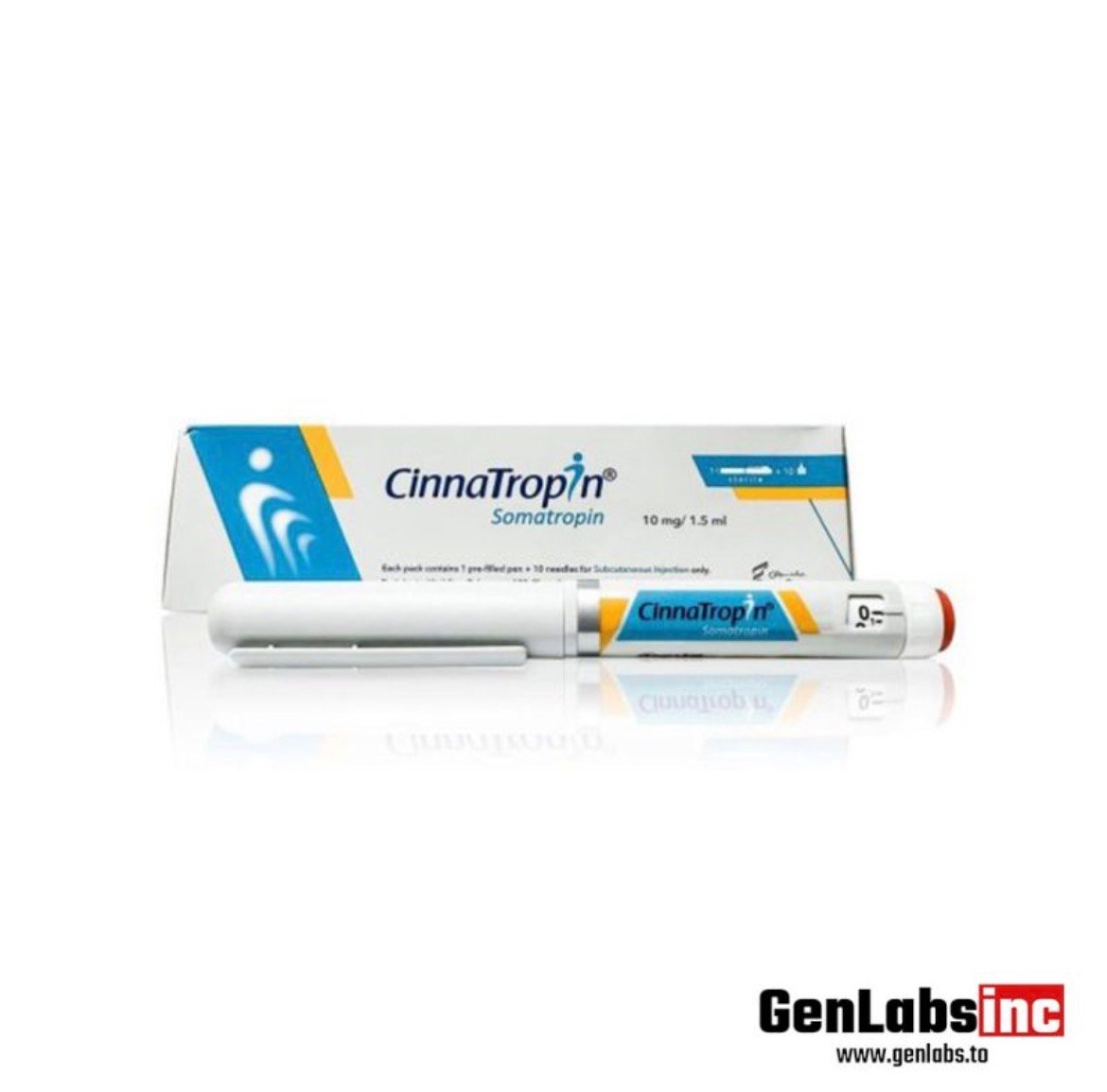 Cinnatropin ( Somatropin 30iu ) 10mg 1.5ml – HGH Pen – Cinnagen